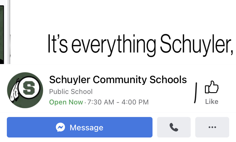 The SCHS Facebook account.