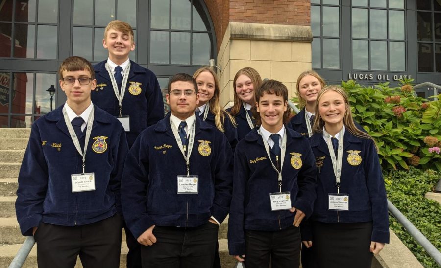 The SCHS students that went to FFA Nationals