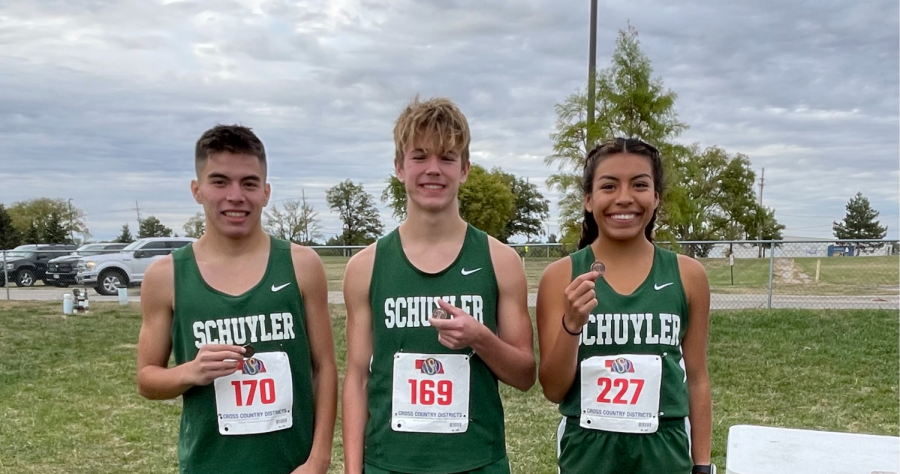 SCHS students that made it to Cross Country State this year. 