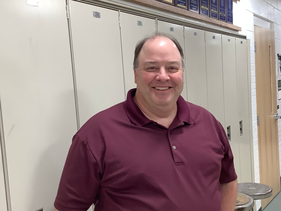 Mr. Nelson, a retiring business teacher at Schuyler Central High School.