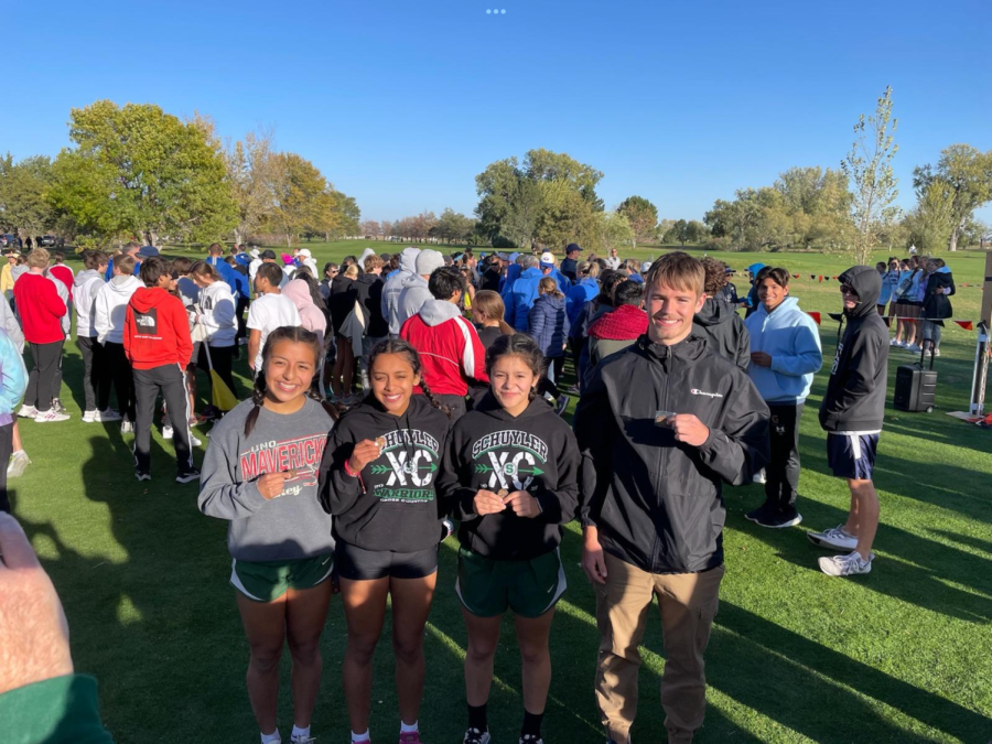 Miriam+Deanda%2C+Sinai+Sanchez%2C+Gabby+Rodriguez%2C+and+Gavin+Bywater+were+the+2022+State+Cross+Country+qualifiers.