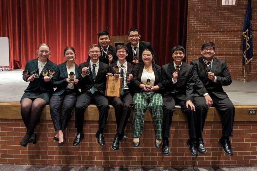 The Speech members who received awards at NorFolk.