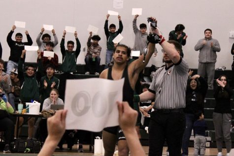 Diego Maganda after winning his 100th career win.
